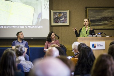 Owen Boss, Emma Kane and Karen Till (photo Ste Murray)